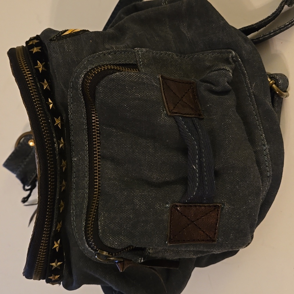 Mona B- Denim Backpack